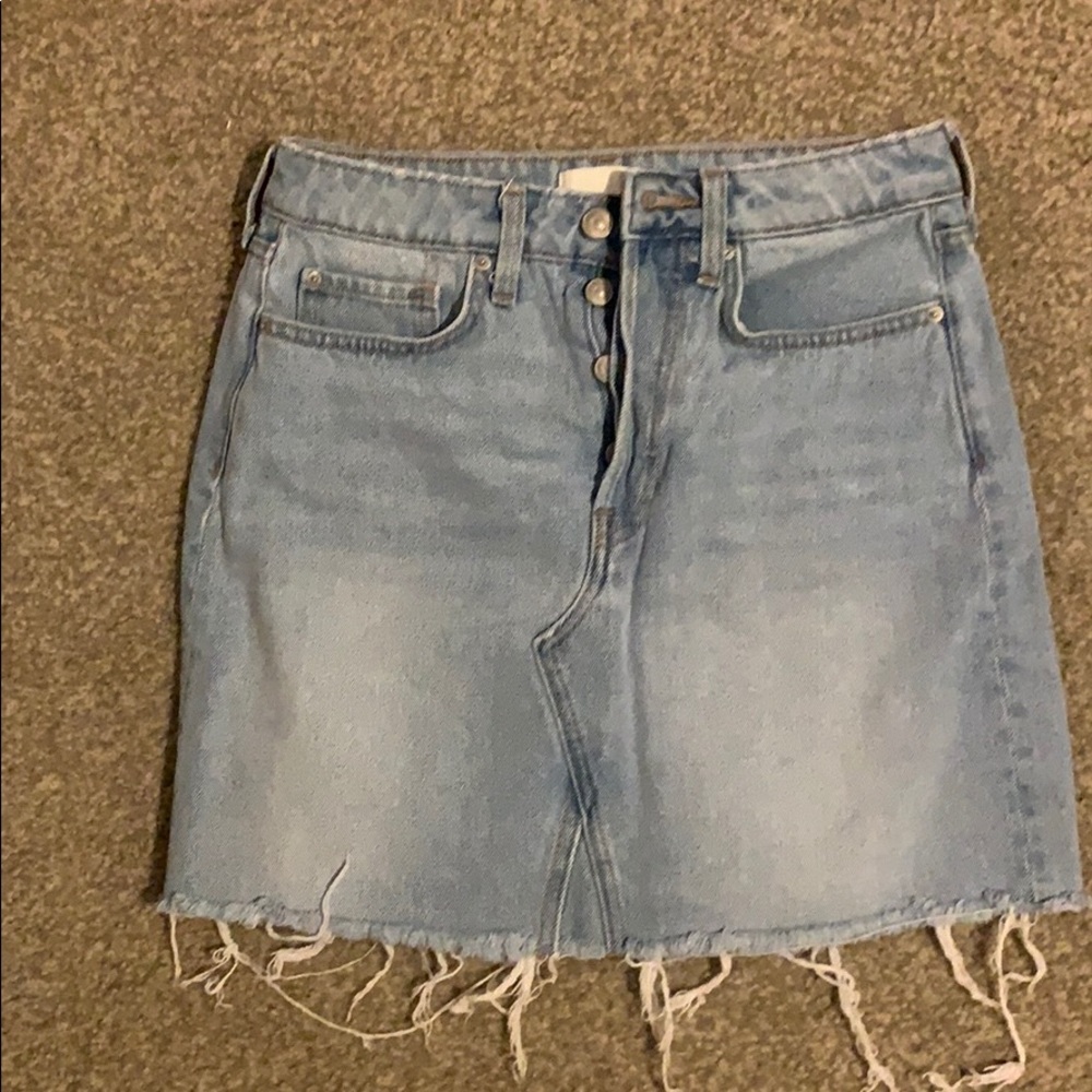 Denim skirt